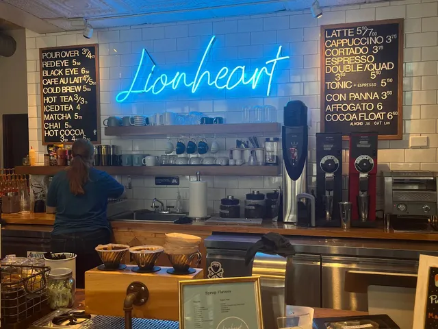 Lionheart Coffee — our visit